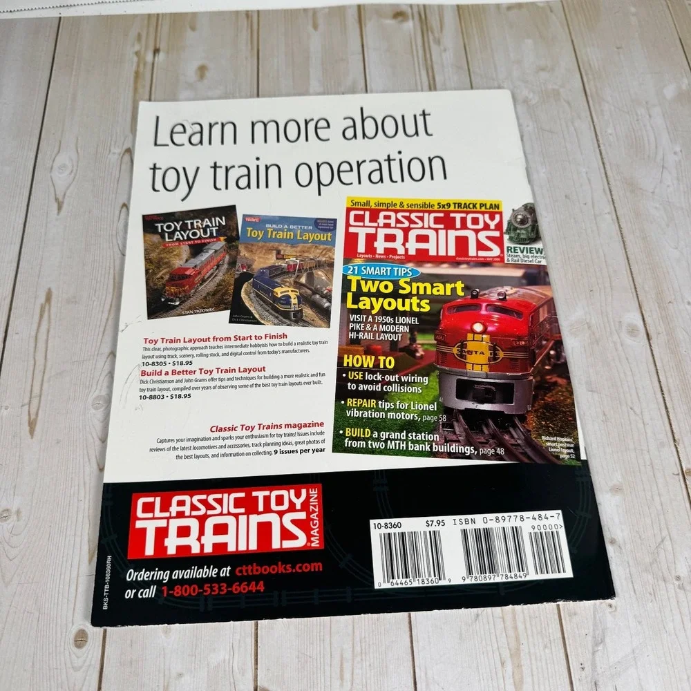 Get Started in Toy Trains Kalmbach Publishing 2006 Model Railroading Guide